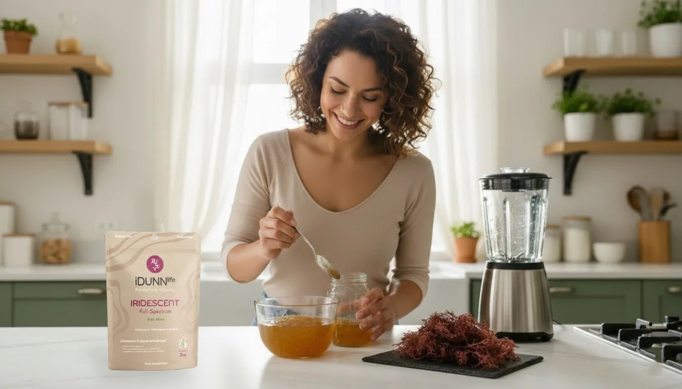 How to Make Sea Moss Gel at Home from Raw Irish Sea Moss